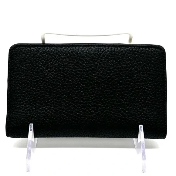 Kate Spade Leila Small Slim Bifold Wallet Black (NWT)